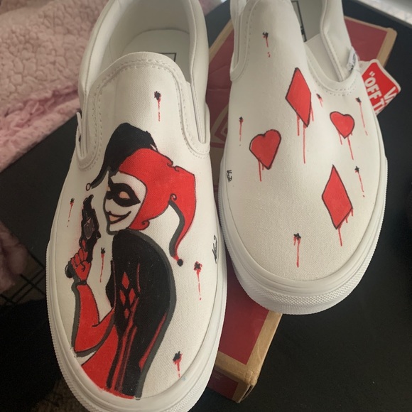 joker custom vans